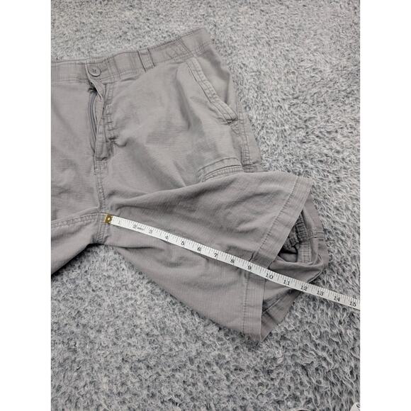 Wear First Shorts Mens 38 Gray Ripstop Cargo Work Casual Stretch Chore Summer - Picture 7 of 9